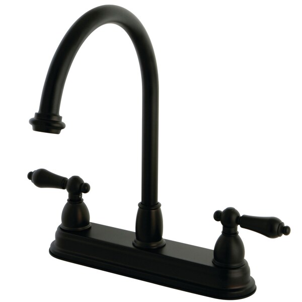 Kingston Brass Restoration Centerset Kitchen Faucet, Oil Rubbed Bronze KB3745AL - main